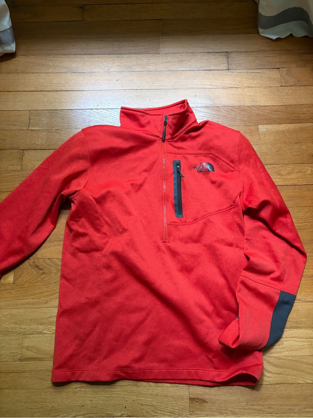The North Face Red Quarter-Zip Fleece Pullover